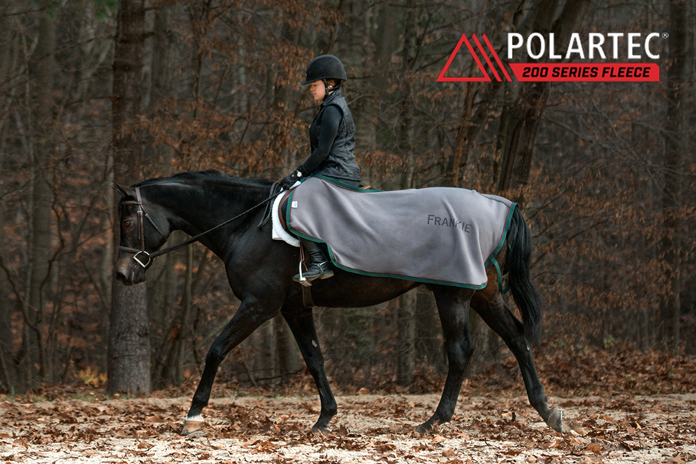 The  Polartec® 200 Fleece Riding Blanket