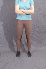 Ladies Knee-Patch Riding Tights