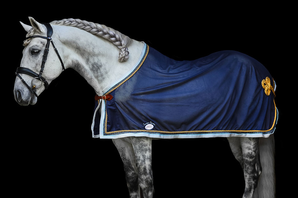 custom horse scrim sheet